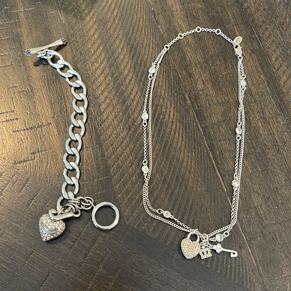 Juicy Couture Jewelry - Juicy Couture Necklace & Bracelet Set